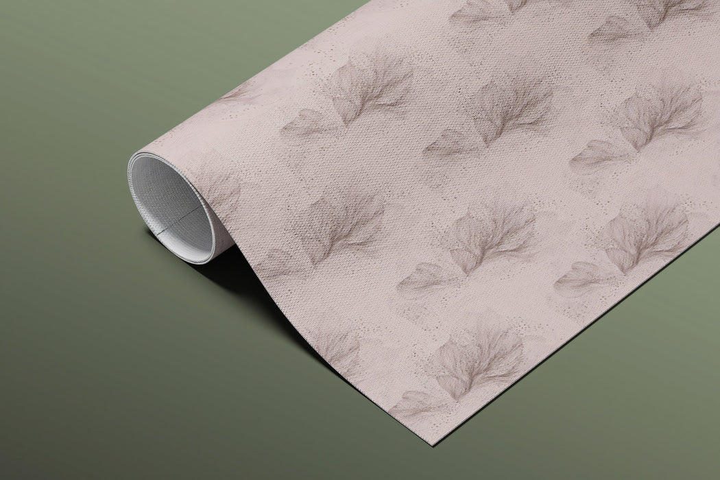 Abstract Branch Mural Wallpaper | Serene Pink Texture