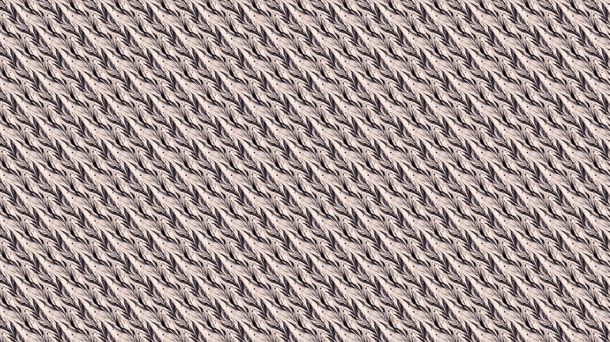 Modern Leaf Mural Wallpaper | Subtle Diagonal Texture