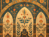 Botanical Arch Wallpaper in Living Room | Various Colors (Green, Brown, Beige, etc.) of Botanical Arch