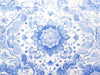 Blue Floral Pattern Wallpaper in Bedroom | Various Colors (Blue, White, etc.) of Flowers