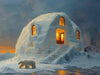 Igloo Serenity Mural Wallpaper
