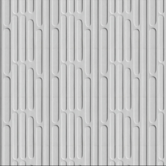 Minimalist Vertical Capsule Grid Pure White Embossed Textured Stripes ...